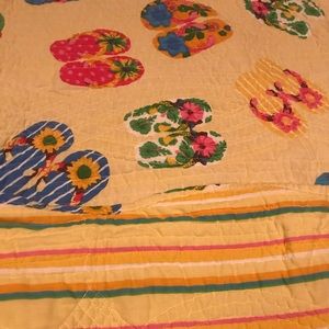 Comforter set with curtains